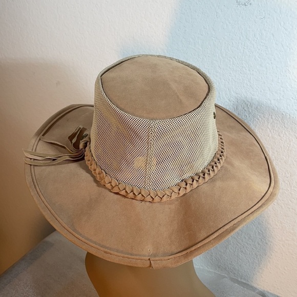 Peter Grimm cotton mesh outback aussie hat breeze sun vented hat - Picture 3 of 14